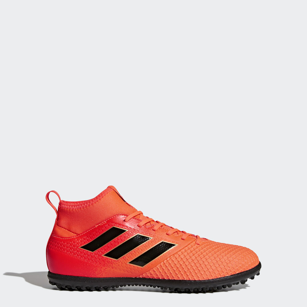 Adidas Ace Tango 17.3 Turf - ποδοσφαιρικα παπουτσια ανδρικα - Πορτοκαλι/Μαυρα/Κοκκινα,Μέγεθος: EU 36